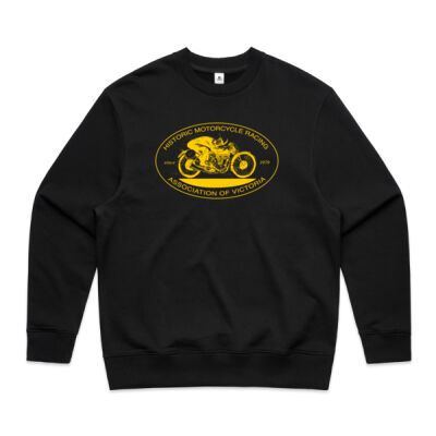 HMRAV logo Men's Heavy Crew Sweater Thumbnail
