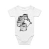 AS Colour - Organic Baby 'Mini-me' Onesie Romper Thumbnail