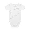 AS Colour - Organic Baby 'Mini-me' Onesie Romper Thumbnail