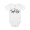 AS Colour - Organic Baby 'Mini-me' Onesie Romper Thumbnail