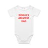 AS Colour - Organic Baby 'Mini-me' Onesie Romper Thumbnail